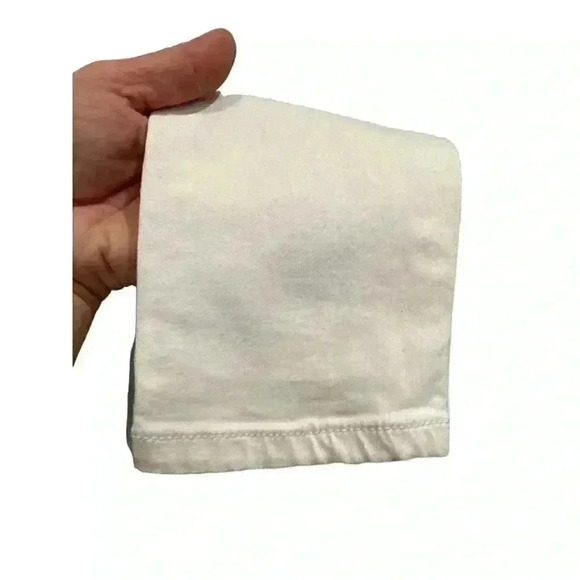 - Sneak Peek Juniors  White MId-Rise Distressed Jeans, Size 5,   Pre-Owned - Picture 5 of 8